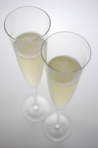 Dave Brown Photographer - Champagne Flutes Photograph